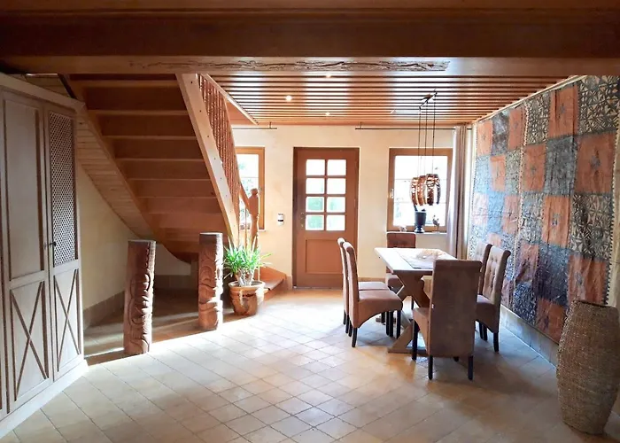 Ein Bett Im Kornfeld - Haus Fernweh - Innenpool Lejlighed Schonfeld (Mecklenburgische Seenplatte)